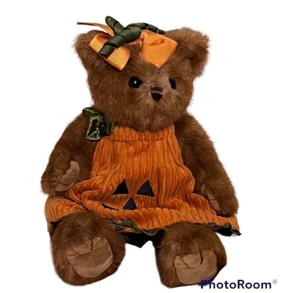 Bearington BEAR'S 10" Jenna Jack O Lantern - Picture 1 of 3